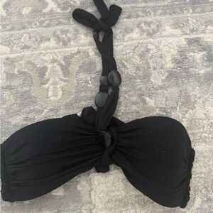 Carmen Marc Valvo Elegant Black Swimwear